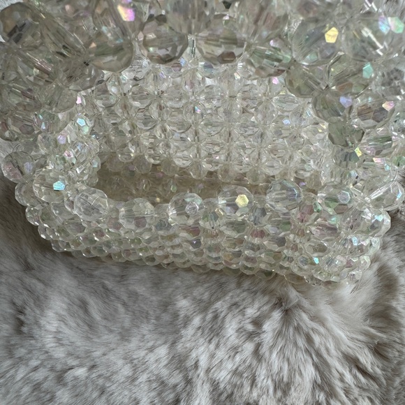 Iridescent beaded mini handbag - Picture 8 of 9